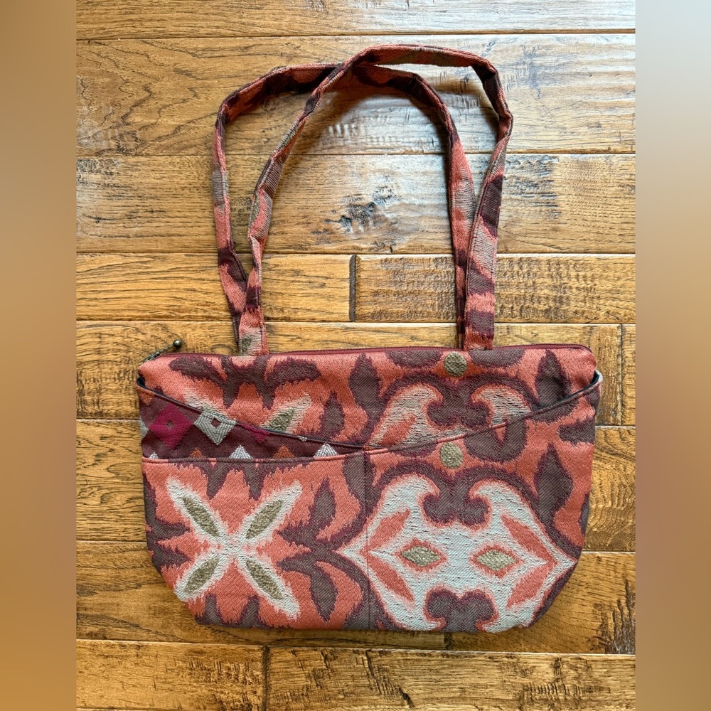 Maruca Purse, made in Colorado, Tapestry! Double straps, Pockets, NWOT!